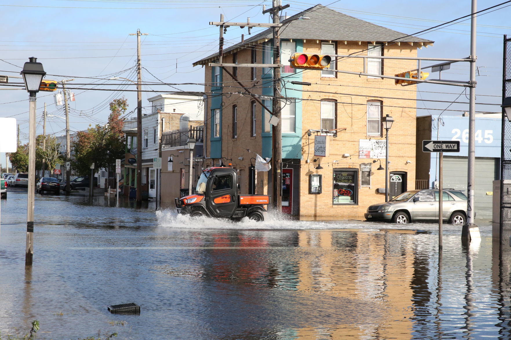 Flooding in Chelsea Friday